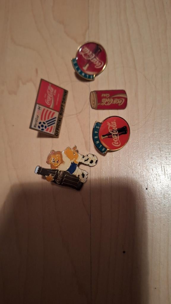Coca-Cola Speldjes Collectie, Ophalen of Verzenden, Gebruikt, Merk, Speldje of Pin