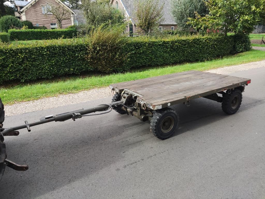 STEINBOCK (leger)aanhangwagen (type BWB3900061, 1.860 kg), Ophalen of Verzenden, Gebruikt