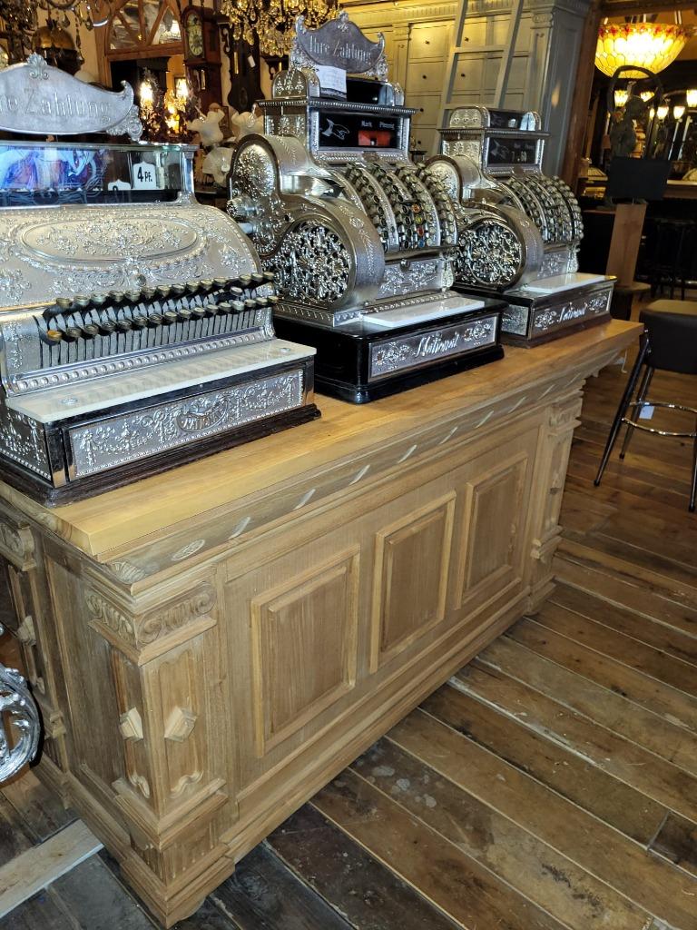 Toonbank, verkoopbalie, massief teak, Ophalen of Verzenden, Nieuw