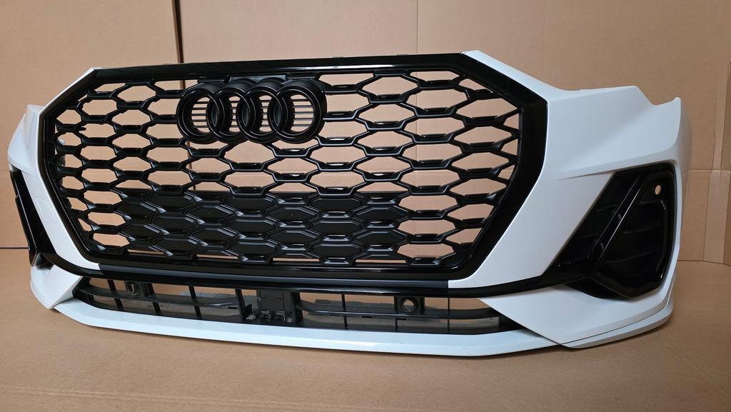 Voorbumper Audi Q3 83A F3 S-line SLINE SPORTBACK BUMPER MOOI, Gebruikt, -, Voor, Bumper