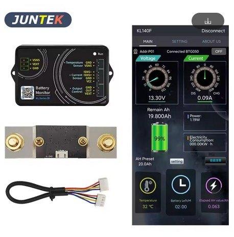 Junctek KL140F acc tester, Ophalen of Verzenden, Zo goed als nieuw