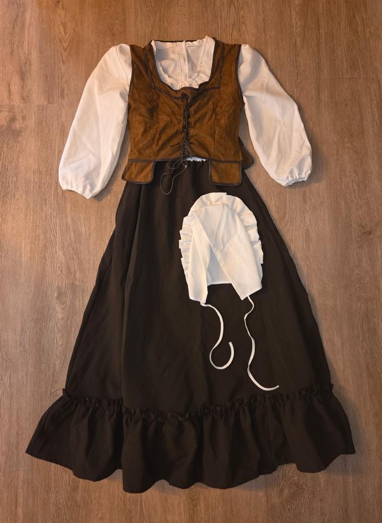Verkleed jurk 152/156 carnaval, Kleding | Dames, Ophalen of Verzenden, Zo goed als nieuw, Maat 34 (XS) of kleiner, Carnaval