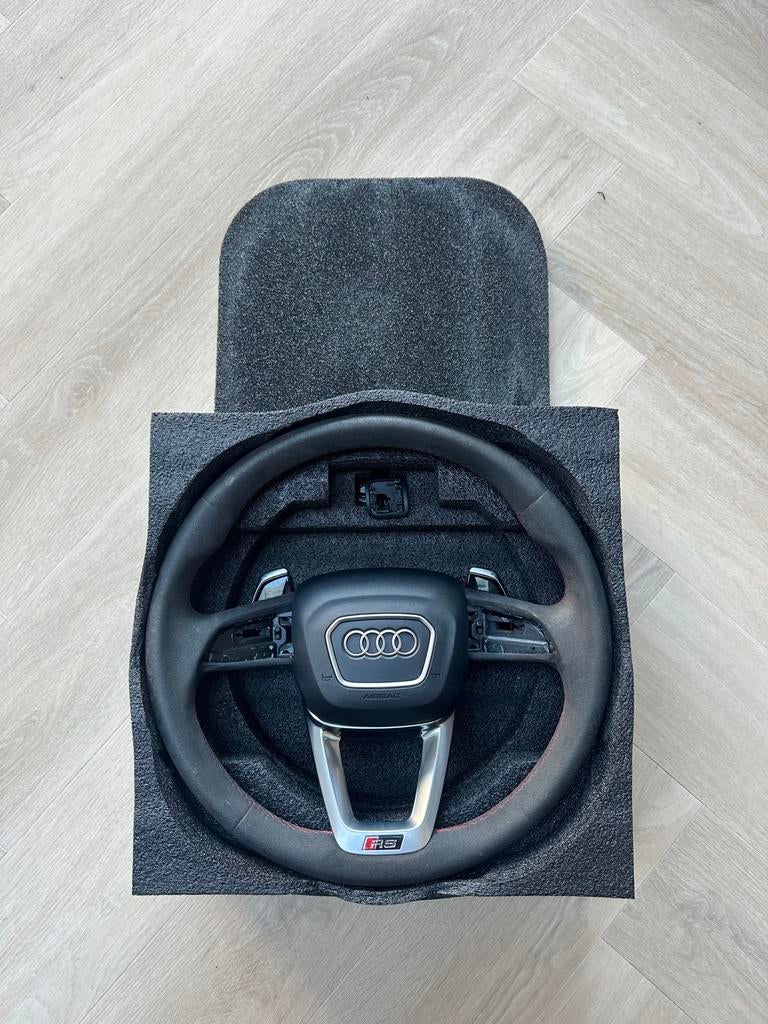 Audi Origineel Stuurwiel Alcantara RSQ3 RS3 RS4 RS5 RS6 RSQ8, Auto-onderdelen, Besturing, Ophalen of Verzenden, Gebruikt, Audi