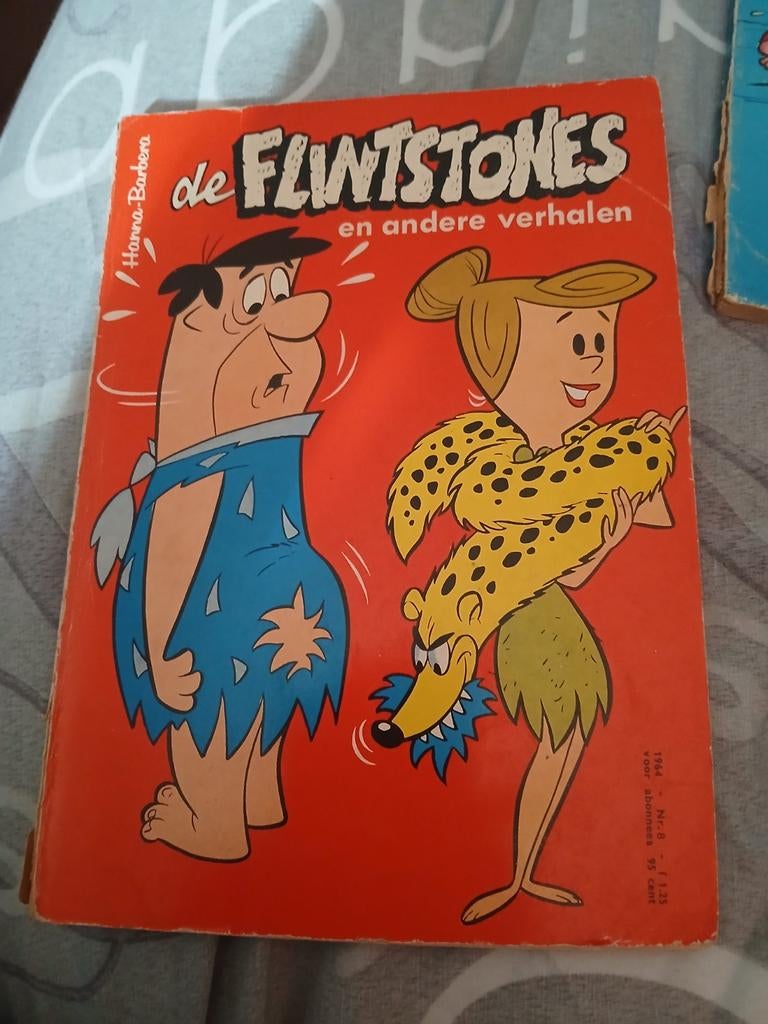 De Flintstones en andere verhalen - Hanna Barbera, Boeken, Eén stripboek, Ophalen of Verzenden, Gelezen, Hanna-Barbera