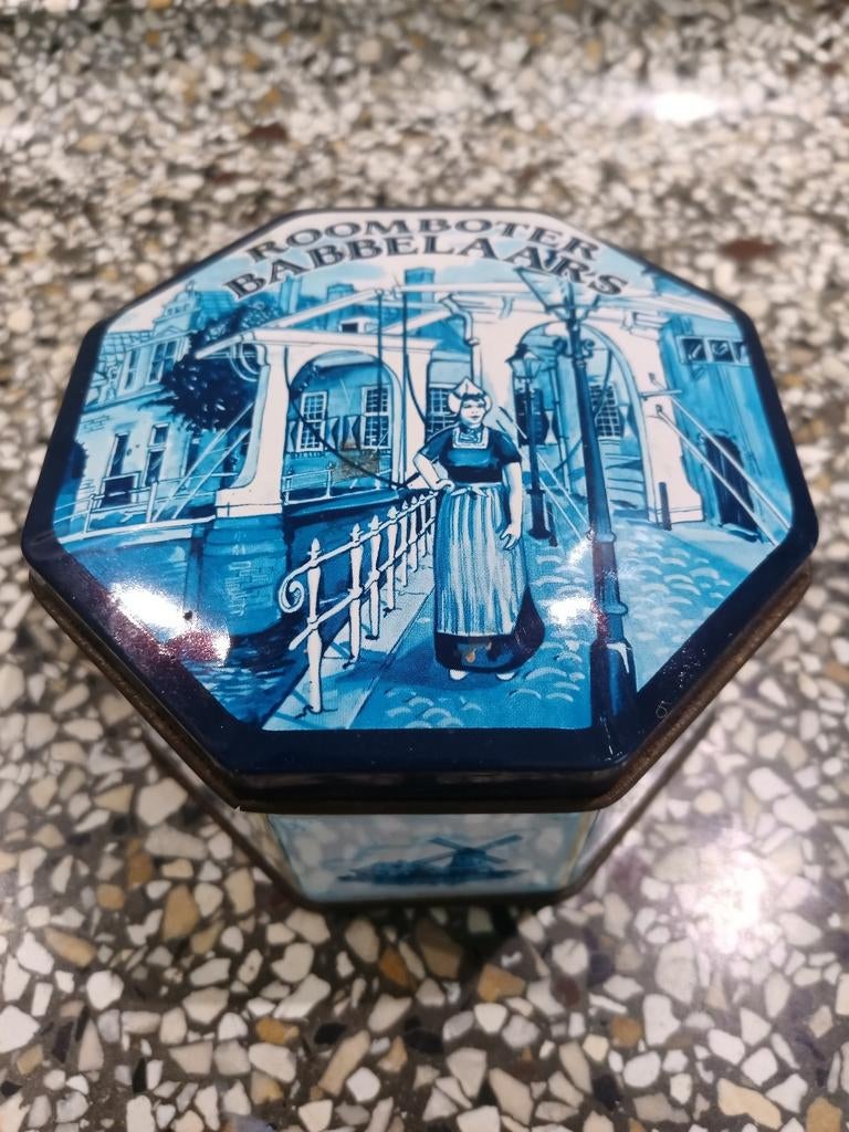 Vintage Babbelaars Koektrommel, Ophalen of Verzenden