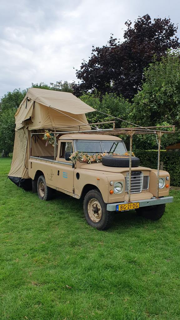 Daktent inclusief huif en dik matras, Ophalen of Verzenden, Tot en met 2