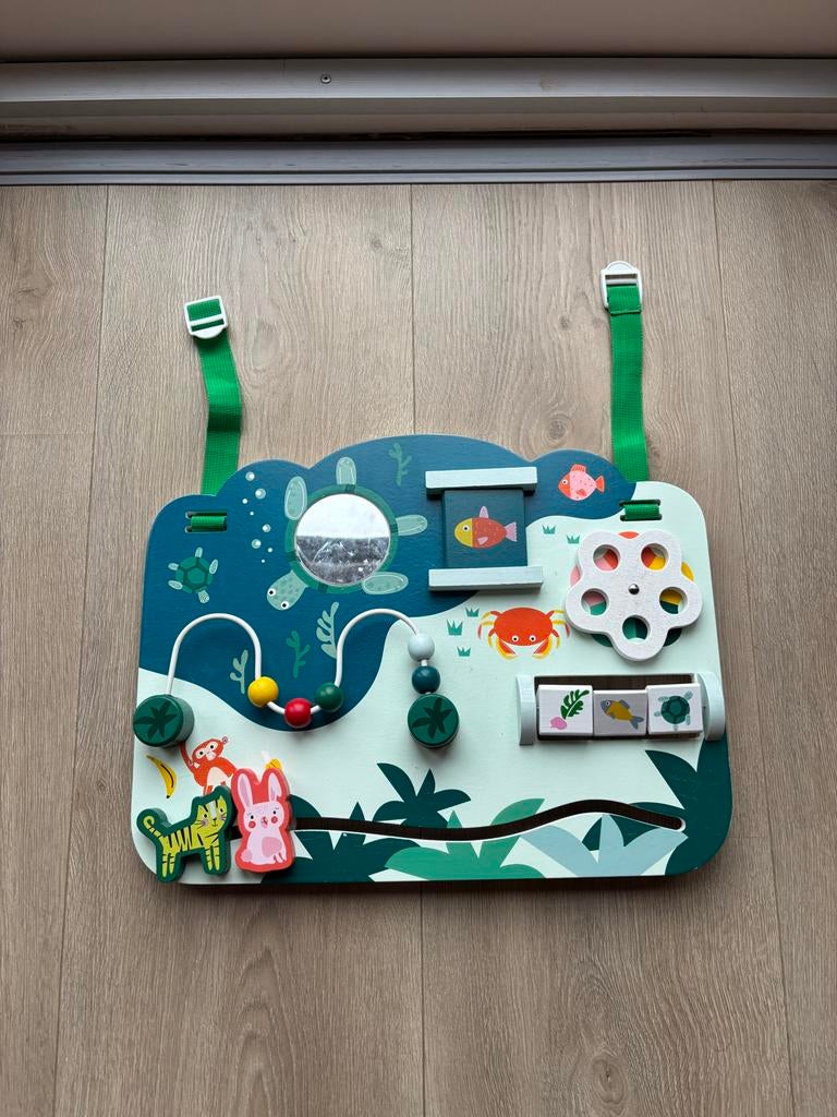 Activiteitenbord voor baby's en kinderen, Ophalen of Verzenden, Zo goed als nieuw, Babygym, Met geluid