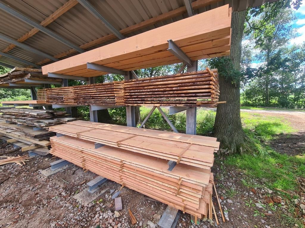 Douglas hout | maatwerk | planken | schaaldelen, Ophalen, Zo goed als nieuw, 250 cm of meer, Balken