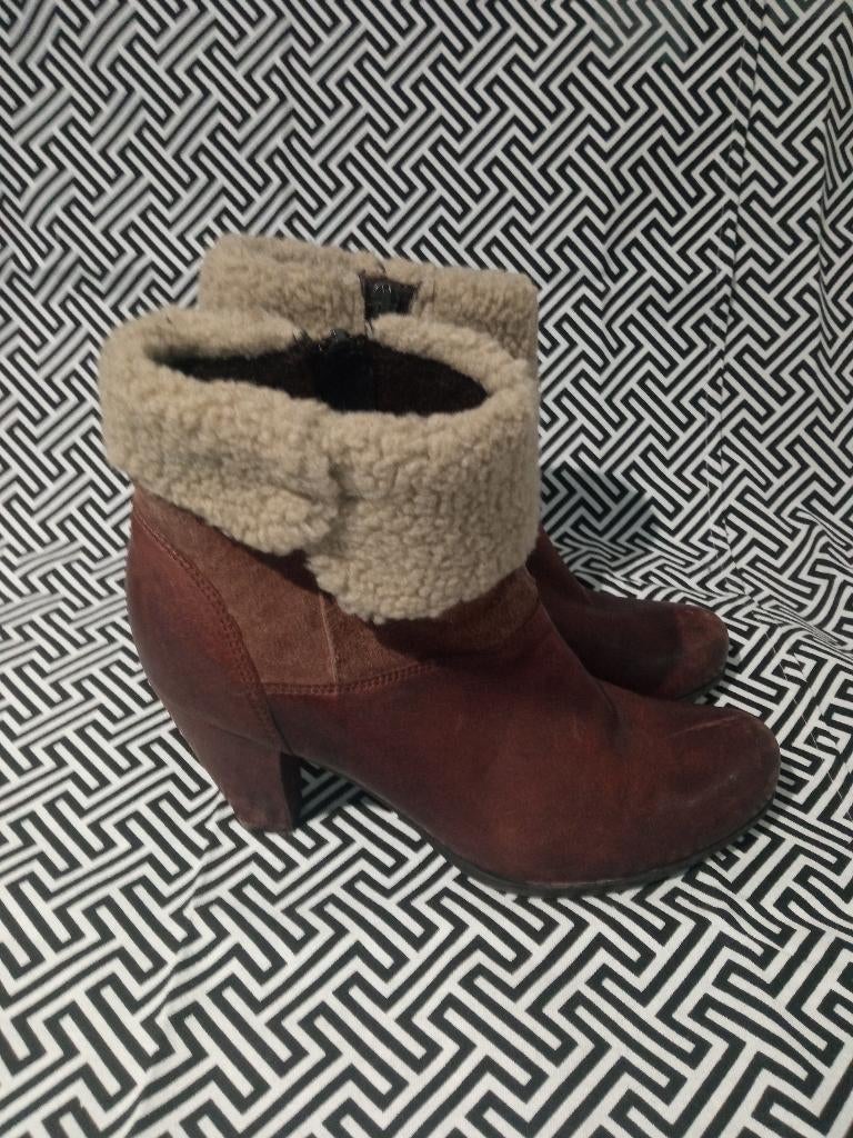Venturini Eleganza enkellaarsjes pumps 38, Pumps, Bruin, Verzenden, Gedragen