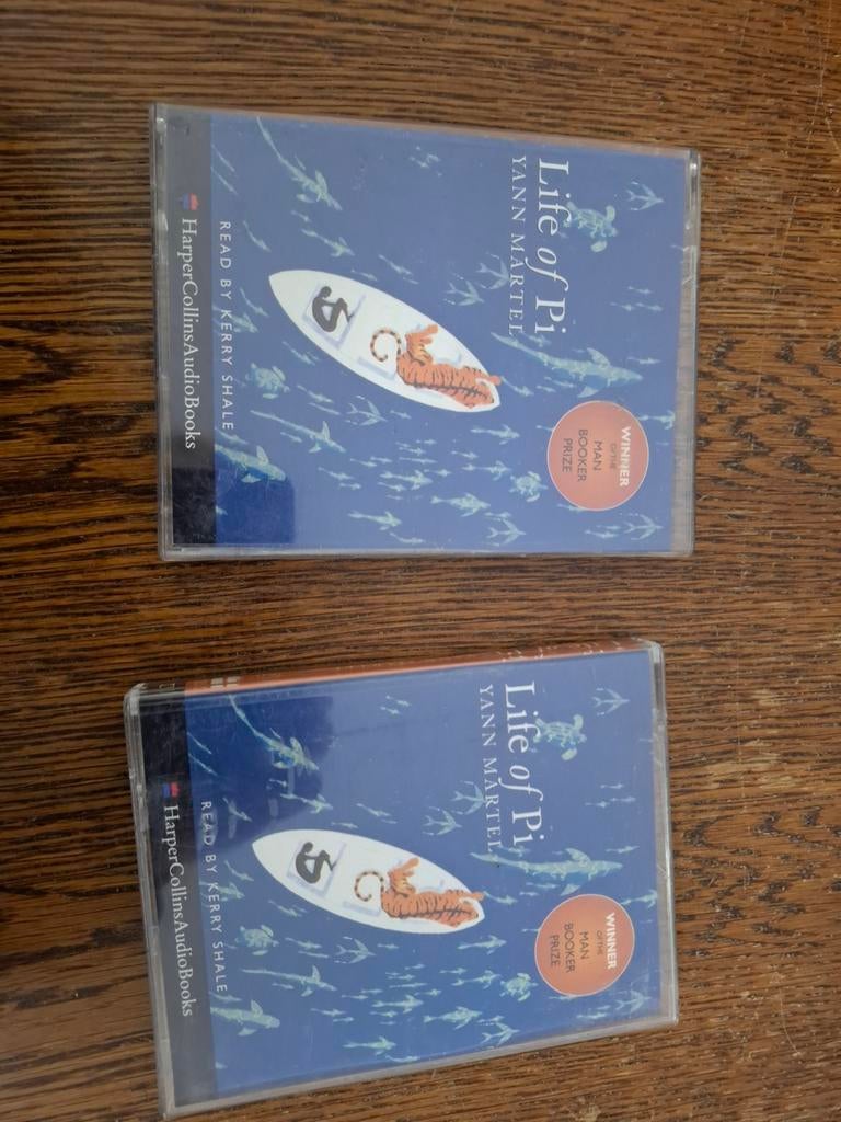 Audioboek casette - life of Pi (engels), Cd's en Dvd's, Cassettebandjes, Ophalen of Verzenden, Zo goed als nieuw, 1 bandje