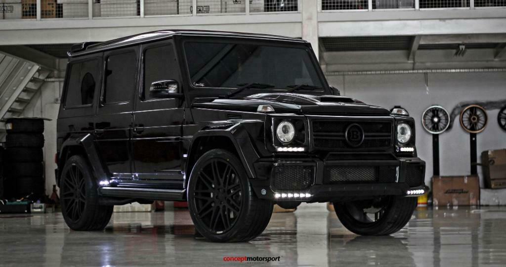 Mercedes-Benz G-Klasse Brabus WIDESTAR 22'' 23'' Velgen, Gebruikt, Mercedes-Benz, Ophalen of Verzenden, Bumper