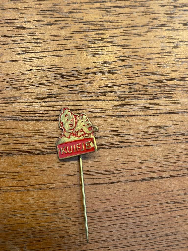 Kuifje Speldje, Ophalen of Verzenden, Gebruikt, Figuurtje, Speldje of Pin