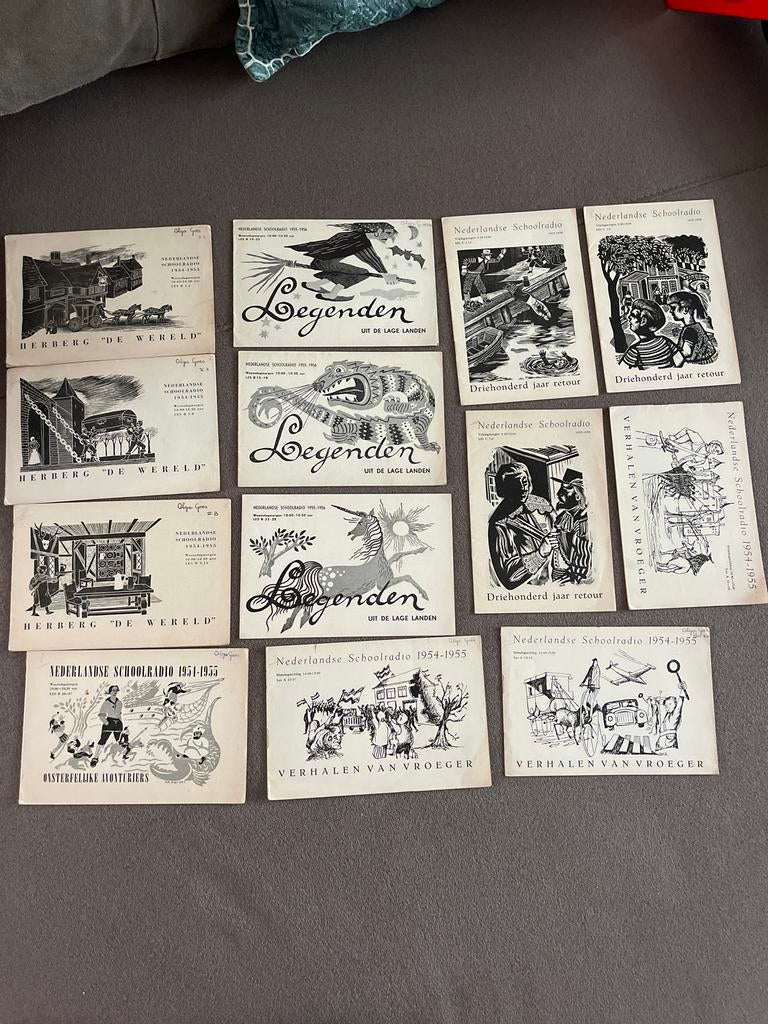 Collectie Nederlandse Schoolradio Catalogi/Folders, Ophalen, Gelezen, Catalogus