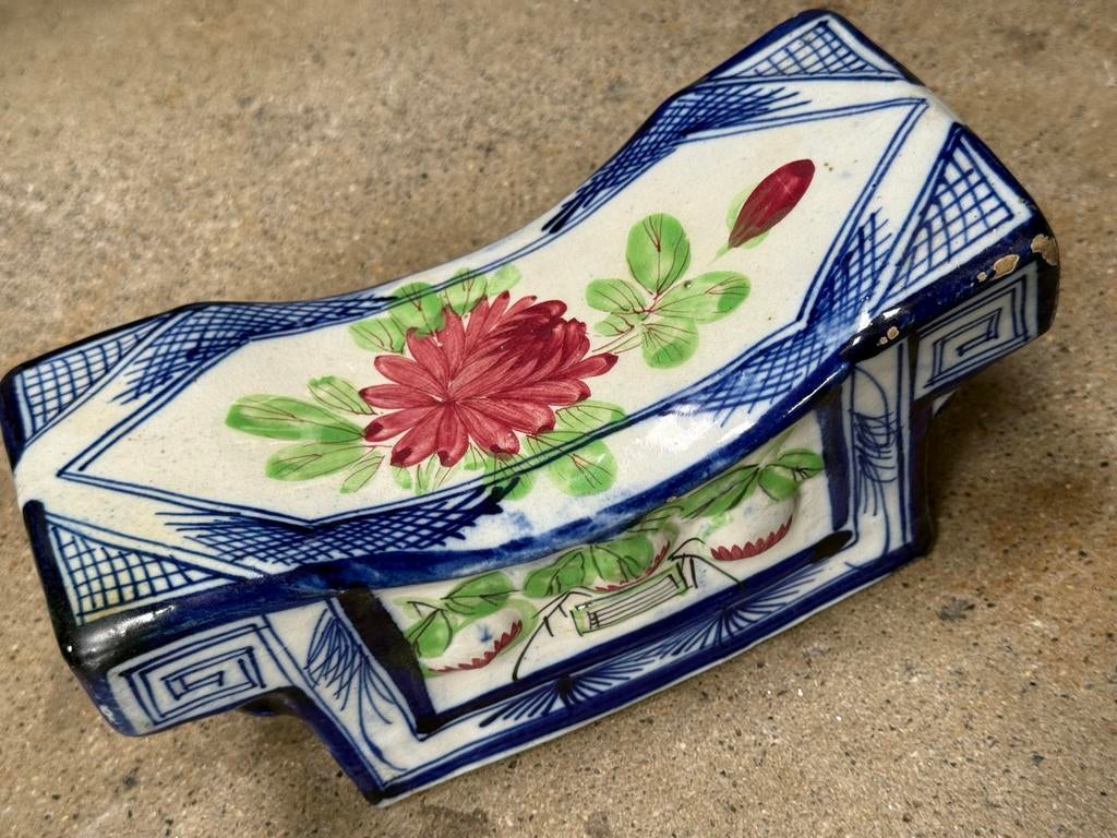 Antiek Chinees Hoofdkussen Keramiek, Antiek en Kunst, Antiek | Keramiek en Aardewerk, Ophalen of Verzenden