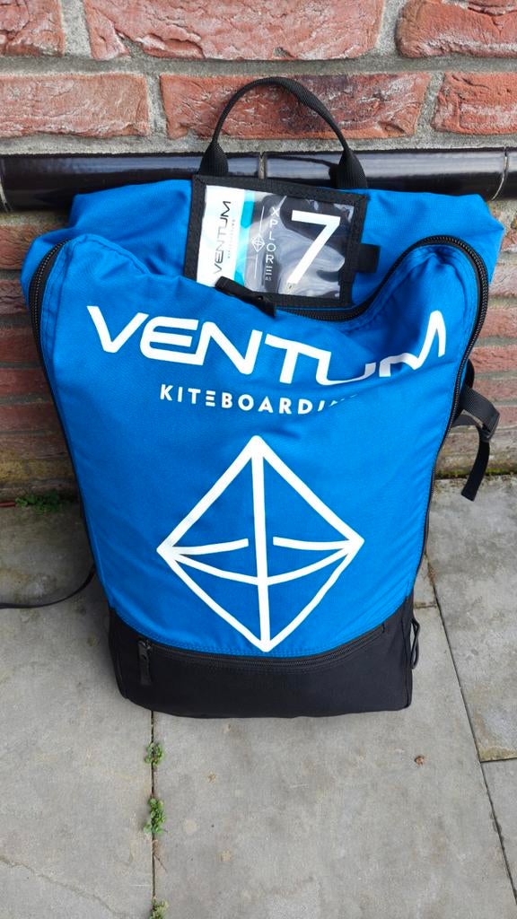 Ventum xplore AS 7m, Watersport en Boten, Kitesurfen, Ophalen, Geen board, Zo goed als nieuw, Kite