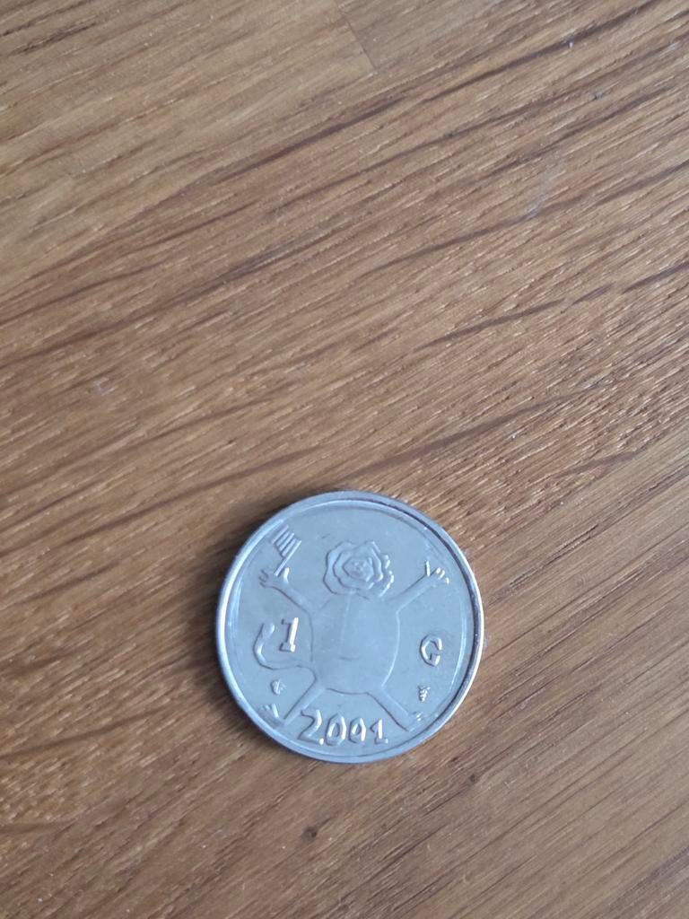 Afscheidsmunt, 1 gulden! Wieowie?, Ophalen of Verzenden