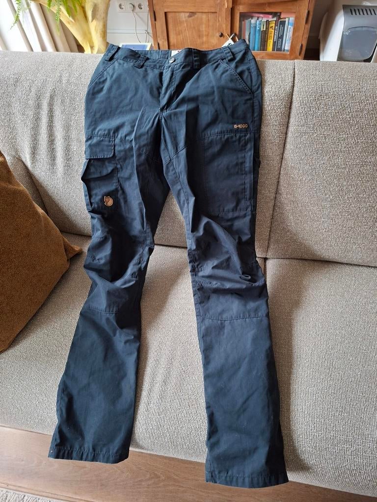 Dames wandelbroek Fjallraven donkerblauw maat 38, Sport en Fitness, Bergsport en Wandelen, Ophalen of Verzenden, Kleding