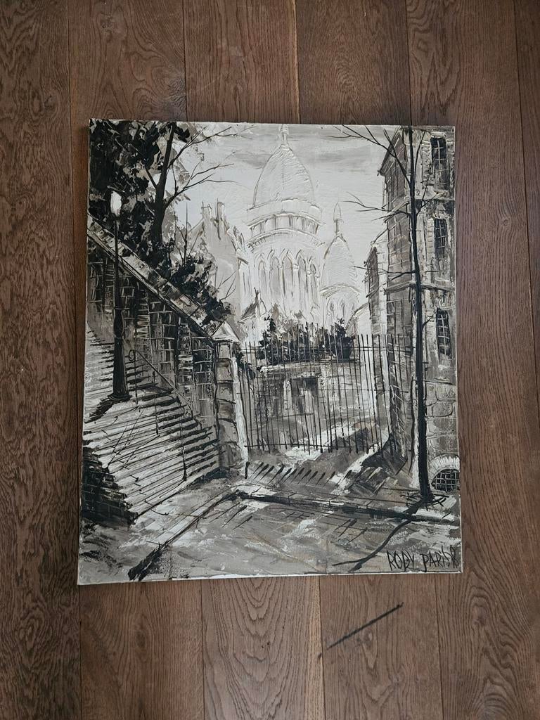 Canvas Parijs Sacre coeur - Rody Paris 78, Ophalen