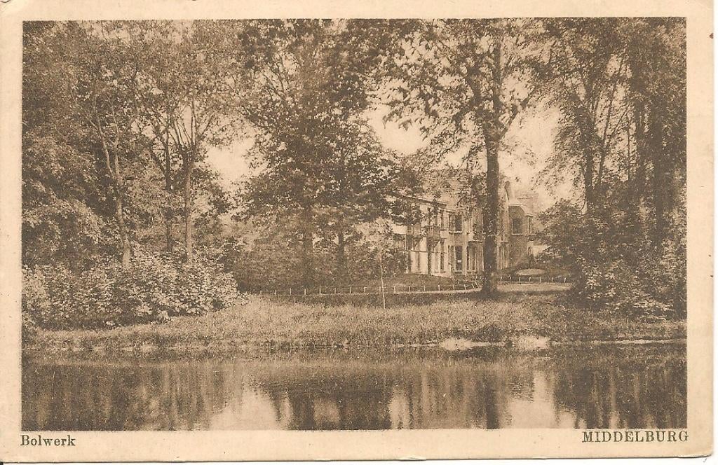 Middelburg Bolwerk., Ophalen of Verzenden, 1920 tot 1940, Gelopen, Zeeland