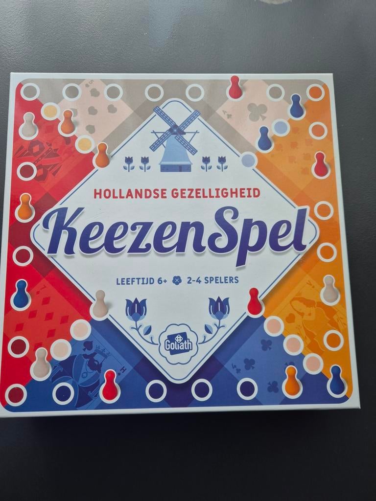 KeezenSpel - Hollandse Gezelligheid!, Hobby en Vrije tijd, Gezelschapsspellen | Bordspellen, Goliath, Nieuw, Ophalen of Verzenden