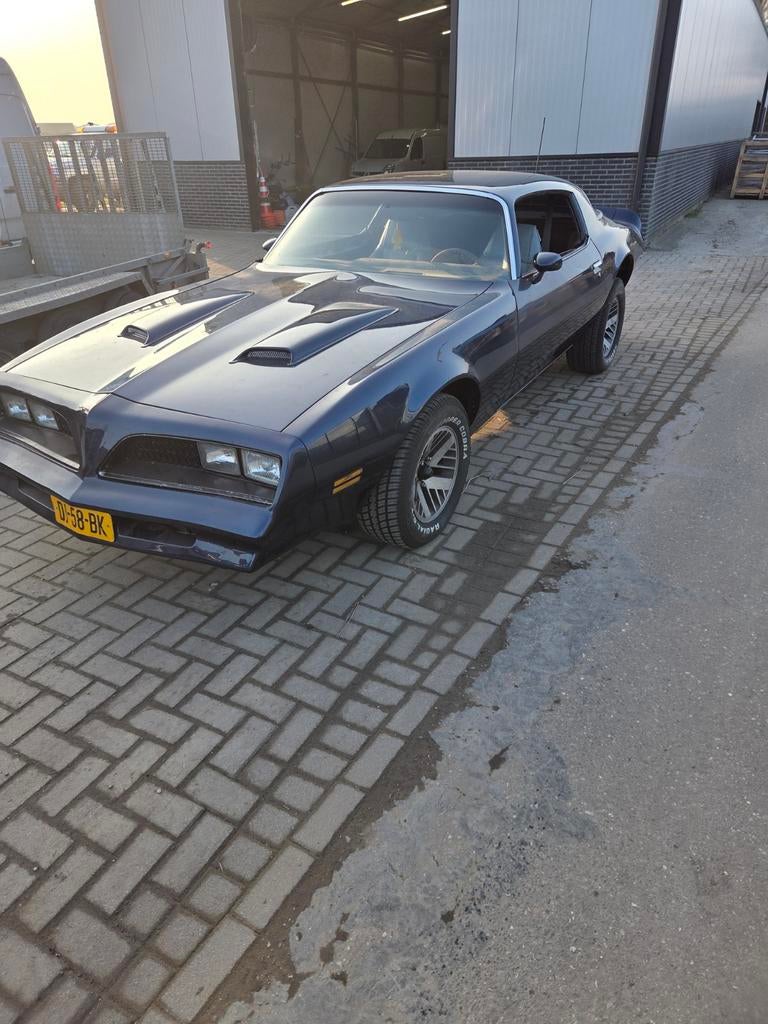 Pontiac 1978 Blauw, Auto's, Automaat, Achterwielaandrijving, 6600 cc, Origineel Nederlands