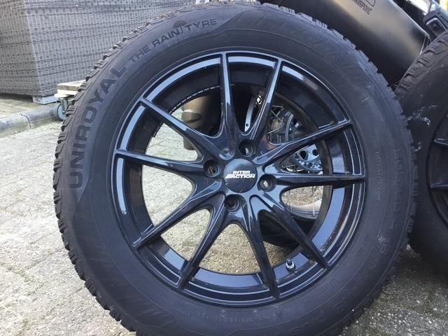 banden + Velgen Uniroyal, Auto-onderdelen, Banden en Velgen, Ophalen, Gebruikt, 16 inch, Band(en)