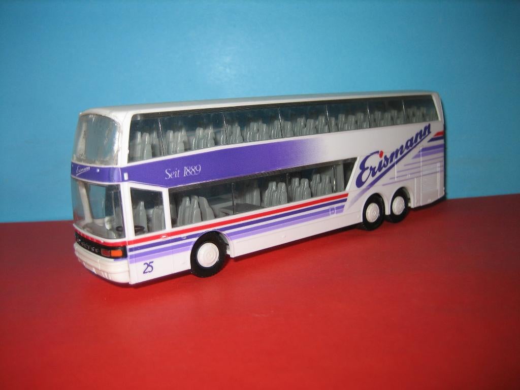 Bus  Erismann  SETRA  touringcar  Herpa, Hobby en Vrije tijd, Modelauto's | 1:87, Ophalen of Verzenden, Zo goed als nieuw, Bus of Vrachtwagen