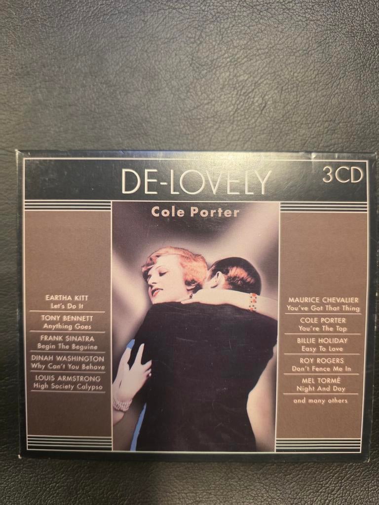Cole Porter - De-Lovely - 3CD Boxset, Ophalen of Verzenden, Zo goed als nieuw, Boxset