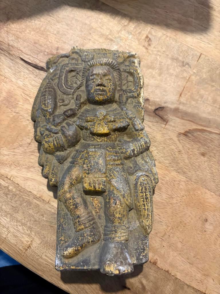 Antiek Maya Beeld, Ophalen of Verzenden