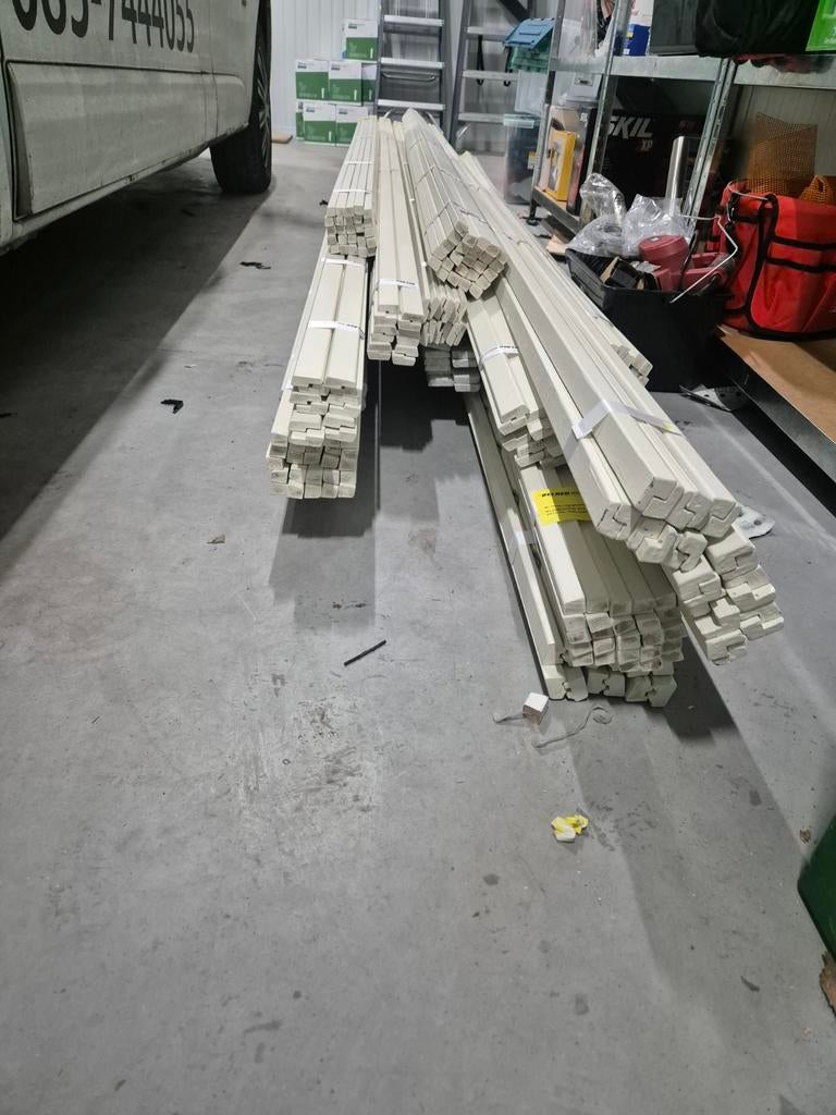 Merantie Glaslatten - Diverse Maten, Doe-het-zelf en Verbouw, Hout en Planken, Minder dan 25 mm, Overige typen, Nieuw, Ophalen of Verzenden