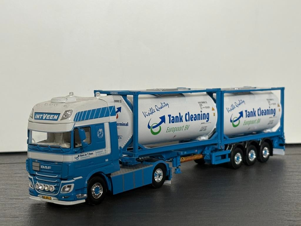 Tekno DAF SSC106 Kees in’t Veen, Hobby en Vrije tijd, Modelauto's | 1:50, Ophalen of Verzenden, Zo goed als nieuw, Bus of Vrachtwagen