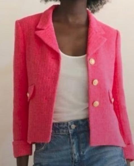 Zara blogger blazer, Kleding | Dames, Jasjes, Kostuums en Pakken, Maat 38/40 (M), Ophalen of Verzenden, Zo goed als nieuw, Jasje