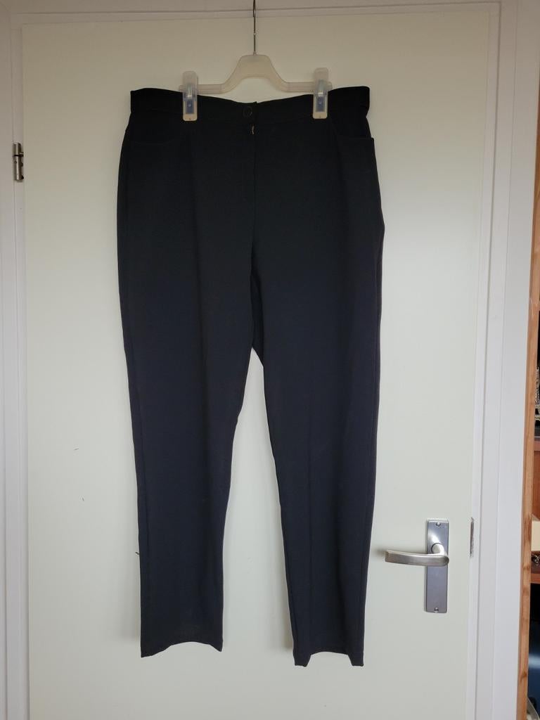 Marina Rinaldi Zwarte Pantalon Maat 40, Kleding | Dames, Maat 38/40 (M), Zwart, Ophalen of Verzenden, Zo goed als nieuw