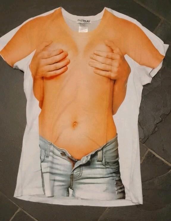 GRAPPIG T-SHIRT met sexy print, Kleding | Dames, Carnavalskleding en Feestkleding, Ophalen of Verzenden, Overige thema's, Kleding