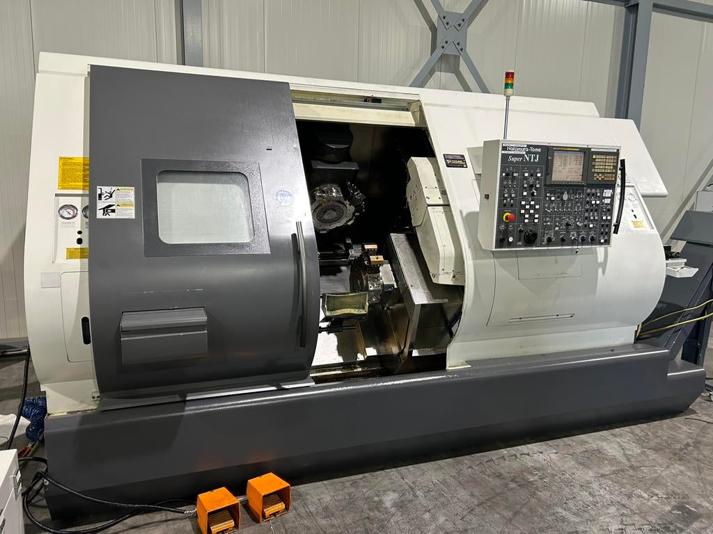 Nakamura-Tome Super NTJ Multitask CNC Draaibank, Ophalen of Verzenden, Gebruikt, Metaaldraaibank, Computergestuurd (Cnc)