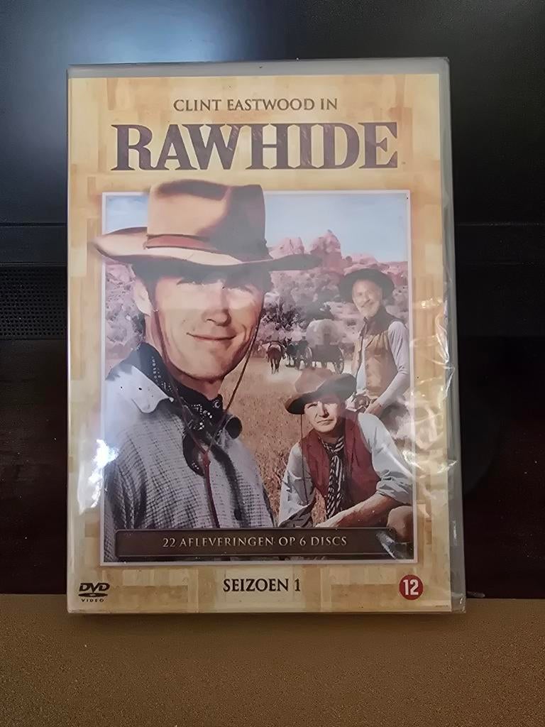 Rawhide Seizoen 1 - Clint Eastwood DVD, Ophalen of Verzenden