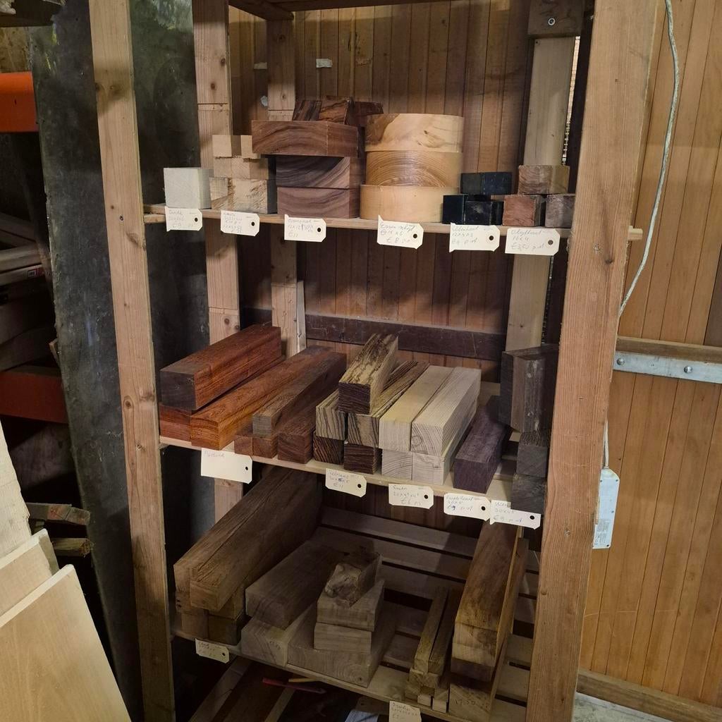 Verschillende soorten mooi draaihout, Hobby en Vrije tijd, Ophalen