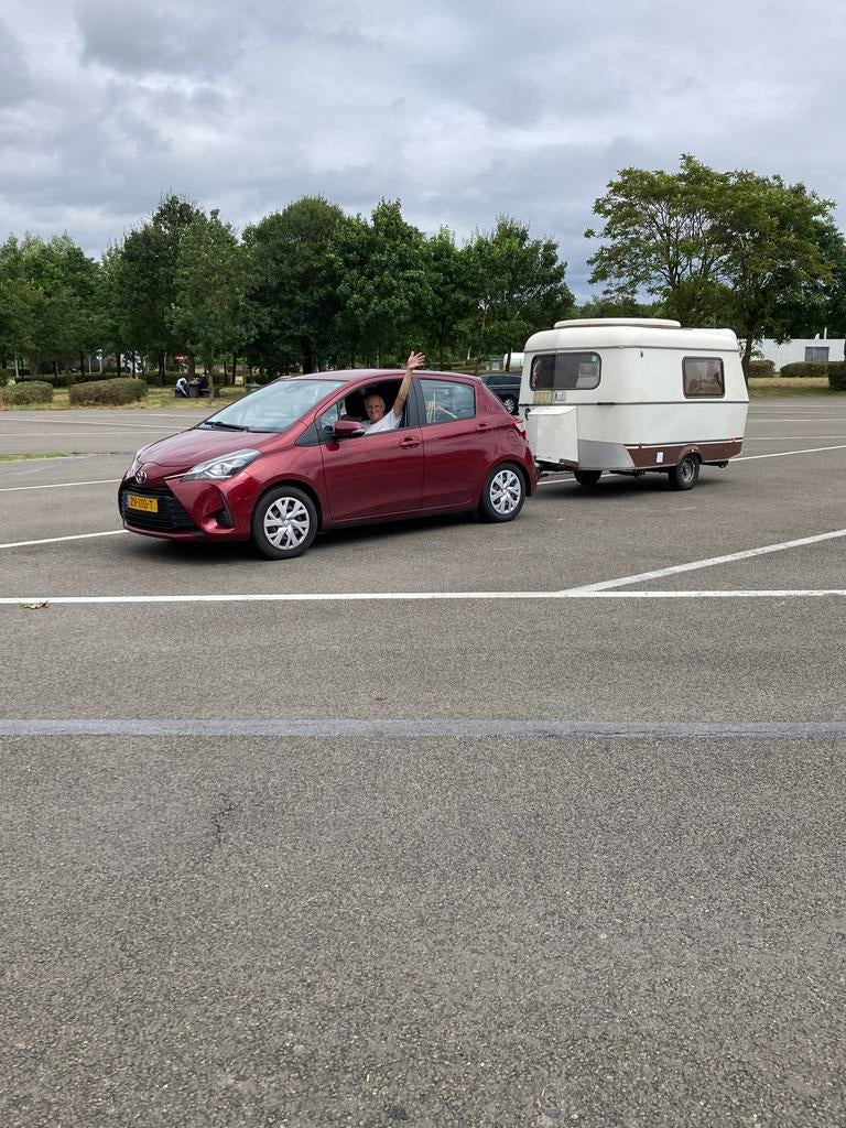 Caravan Eriba Puck, Caravans en Kamperen, Caravans, Standaardzit, Koelkast, Eriba, Tot 4 meter