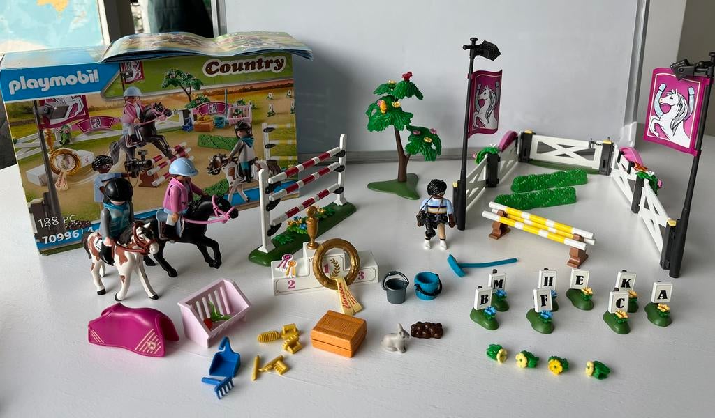 Playmobil Paardrijtoernooi - 70996, Ophalen of Verzenden, Zo goed als nieuw