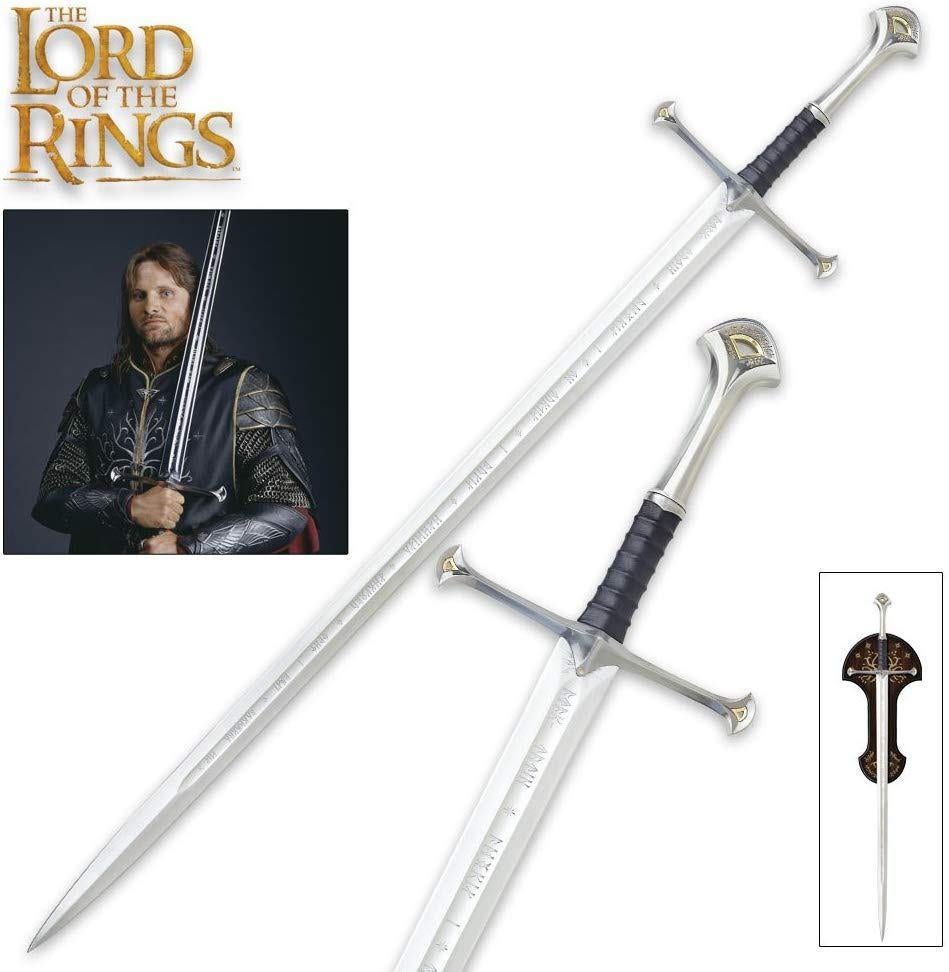 United Cutlery LOTR Anduril, Sword of King Elessar UC1380, West Campus 1 76863 Herxheim, Heo GmbH, Nieuw, Ophalen of Verzenden
