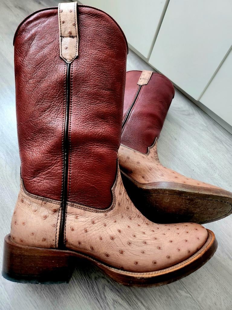 Mooie echt leren Buttero western laarzen maat 36/37, Dieren en Toebehoren, Paardrijkleding, Gebruikt, Dames, Kinderen, Schoeisel