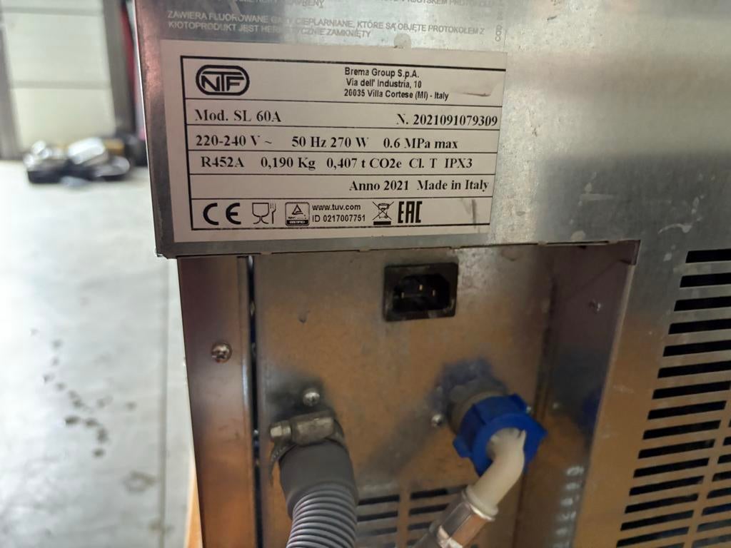 Ijsblokjesmachine, Zakelijke goederen, Horeca | Keukenapparatuur, Ophalen, Gebruikt, Koelen en Vriezen