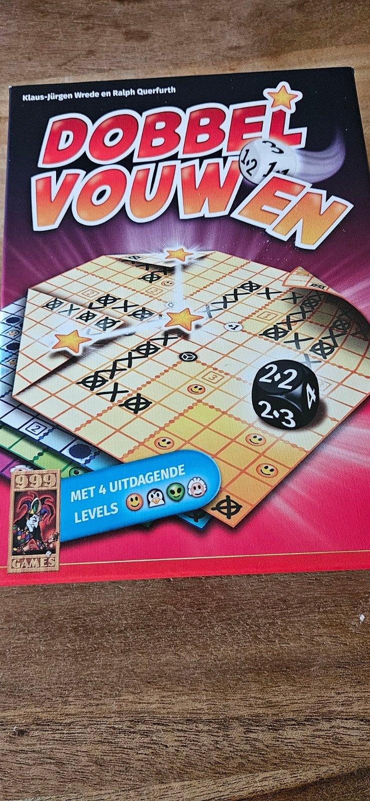 spel dobbel vouwen, Ophalen of Verzenden, Zo goed als nieuw