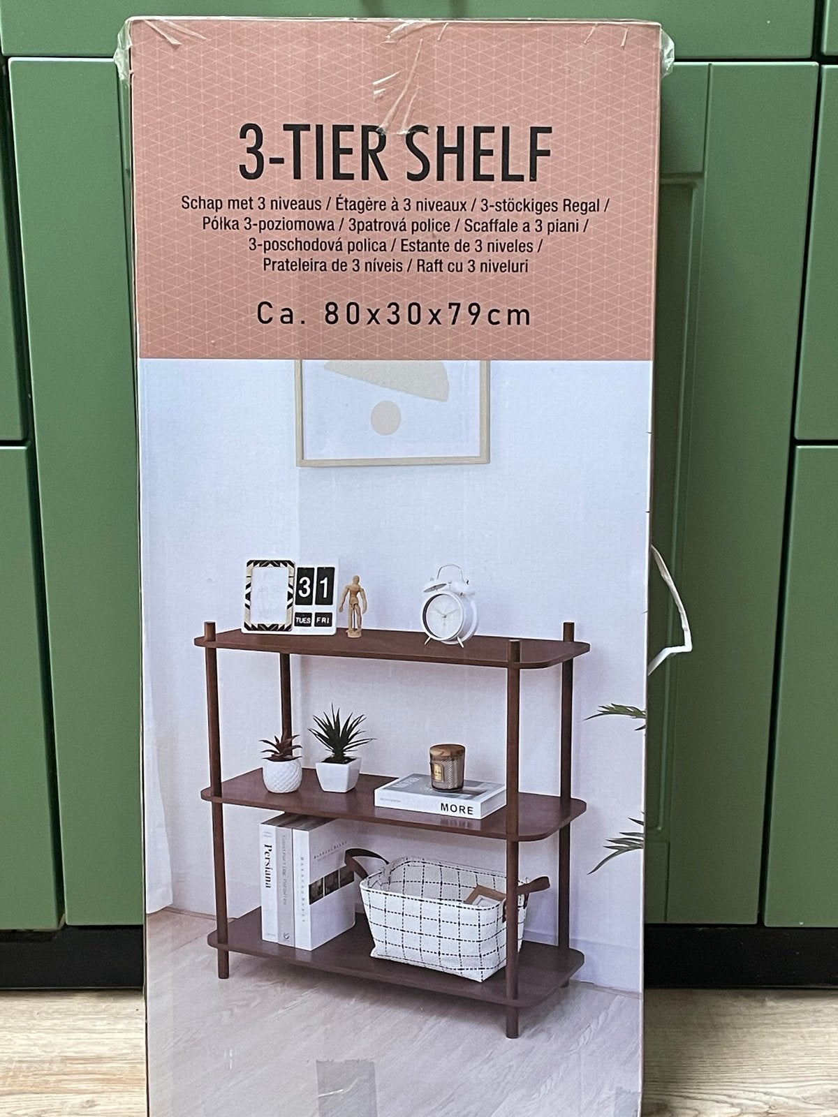 Action interieur rek Donkerbruin - Nieuw in Verpakking, Ophalen, Nieuw