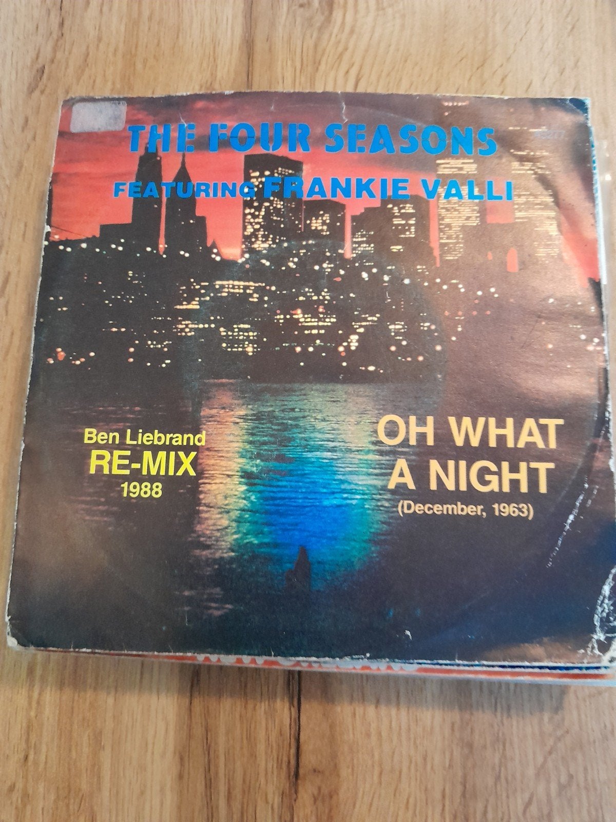 Frankie valli 7inch oh what a night, Cd's en Dvd's, Vinyl Singles, Ophalen of Verzenden, Zo goed als nieuw, Pop