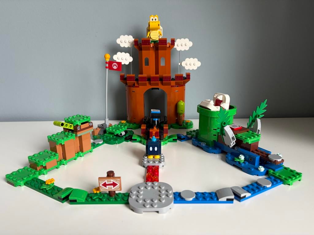 LEGO | Super Mario | 71362 | Bewaakte Vesting, Lego, Ophalen of Verzenden, Zo goed als nieuw, Compleet