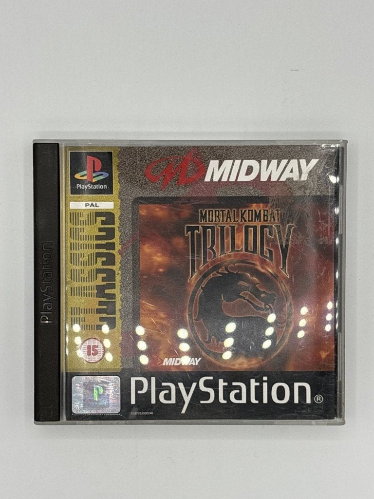 Mortal Kombat Trilogy, Spelcomputers en Games, Games | Sony PlayStation 1, Gebruikt, Vanaf 18 jaar, Vechten, 2 spelers