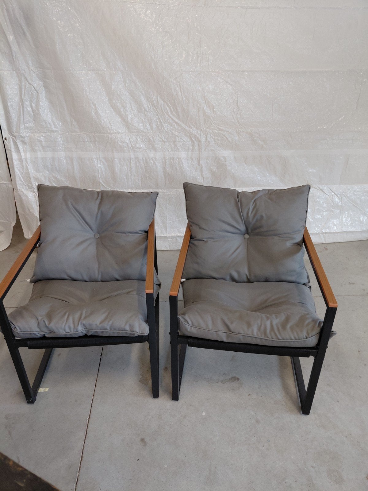 Loungestoelen 2 stuks, Ophalen, Zo goed als nieuw, Wicker, 2 zitplaatsen