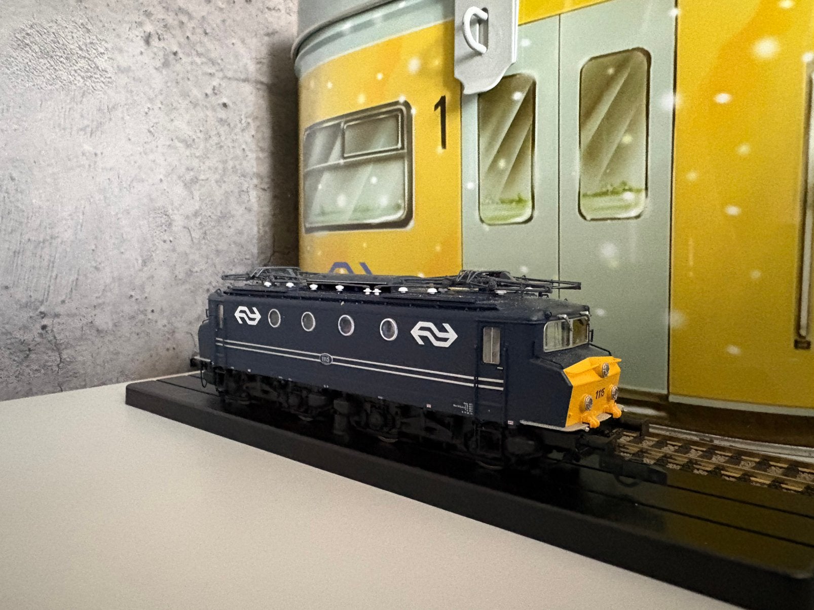 Piko NS 1115 h0 DCC + Sound, Gelijkstroom, Locomotief, Piko, Ophalen of Verzenden
