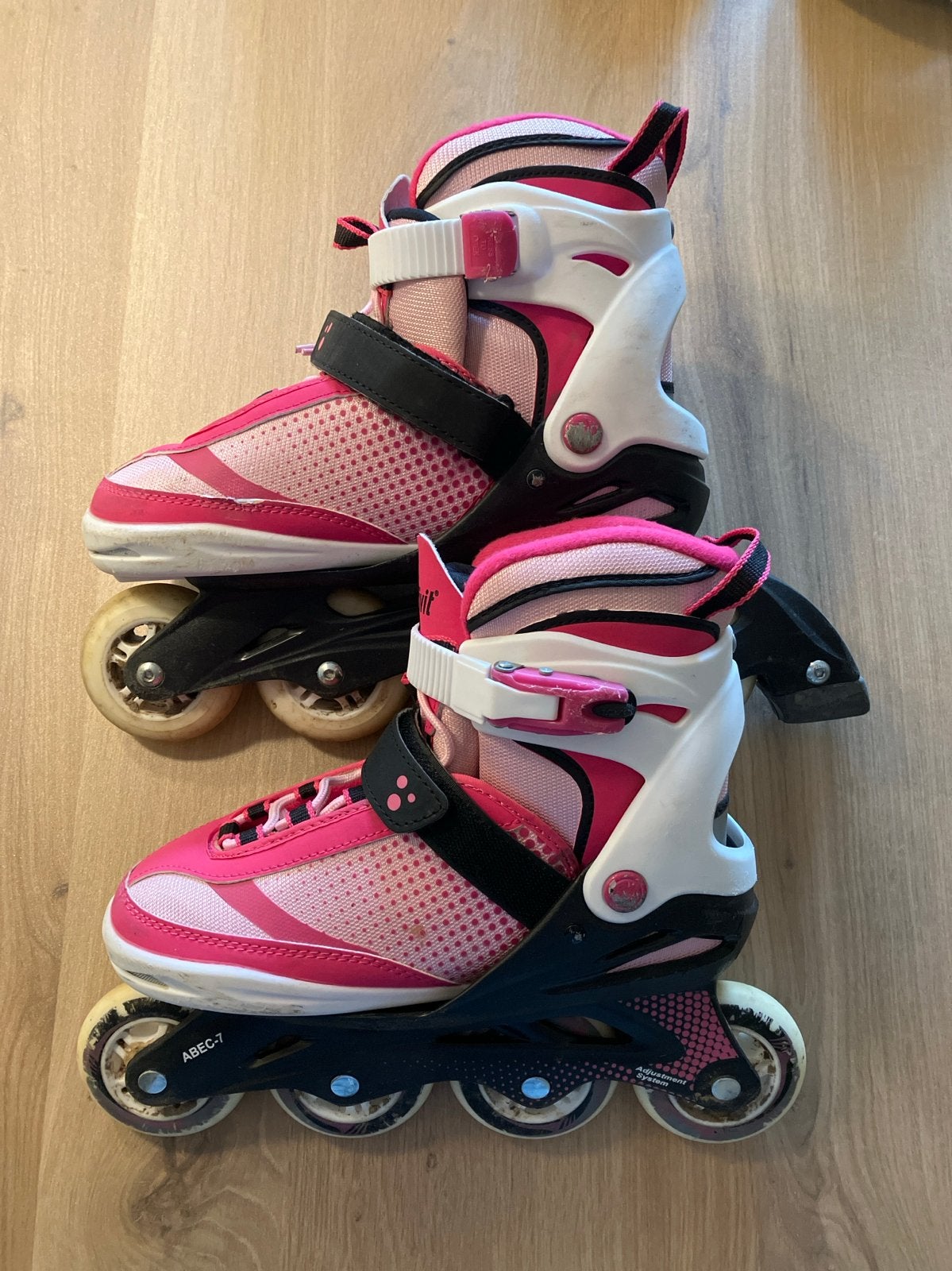 Crivit Skeelers Maat 37-41 met Nijdam Beschermset, Kinderen, Inline skates 4 wielen, Ophalen, Overige merken